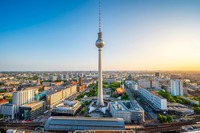 Skyline von Berlin Das Bild zeigt die Skyline von Berlin.