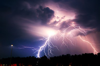 Gewitter Blitze